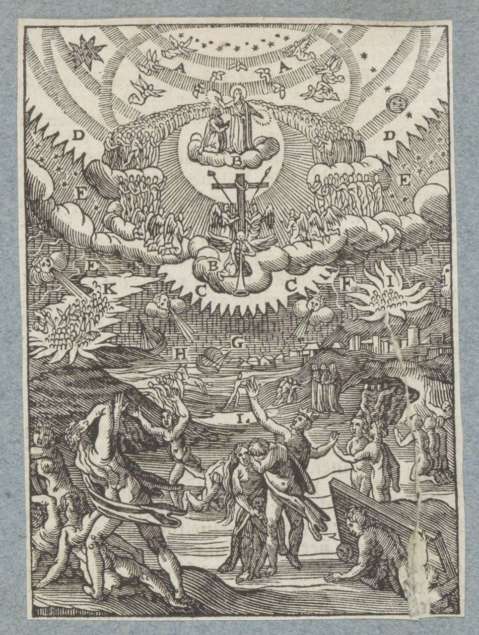 Enormous Terrors on Earth Preceding the Last Judgment by Christoffel van Sichem (II)
