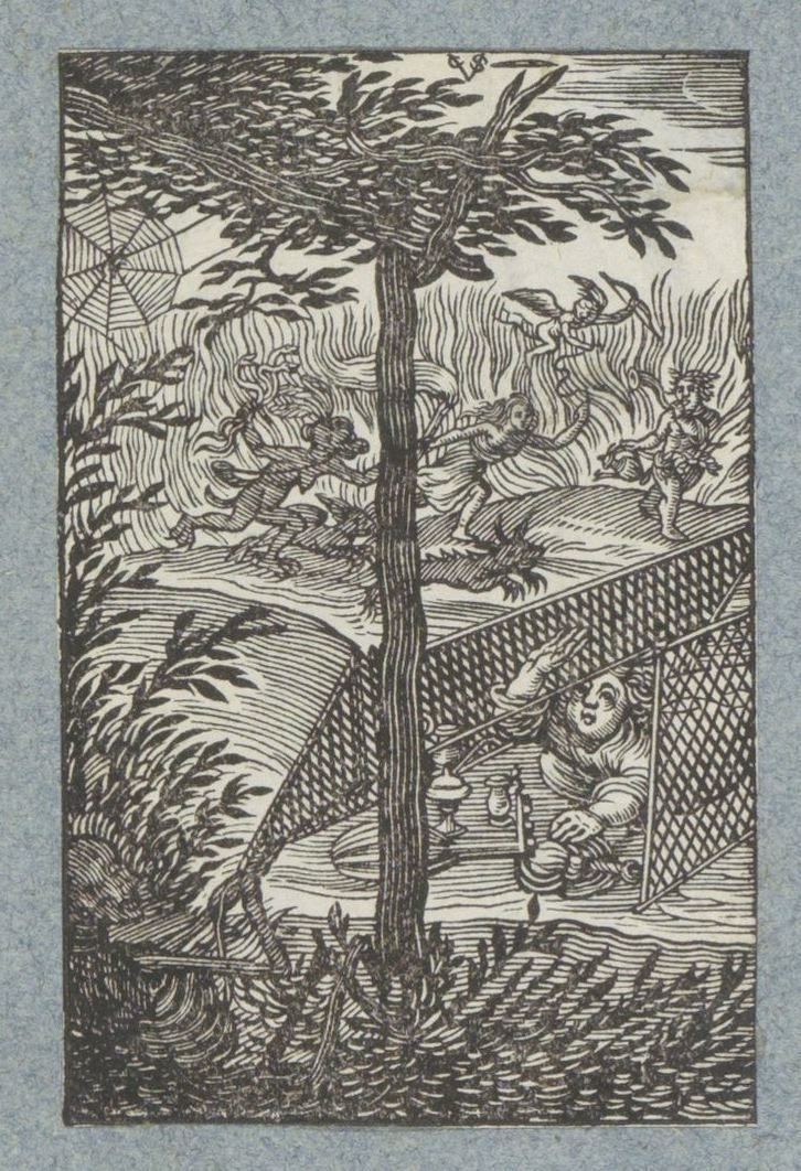 Child Caught in the Nets of Death by Christoffel van Sichem (II)