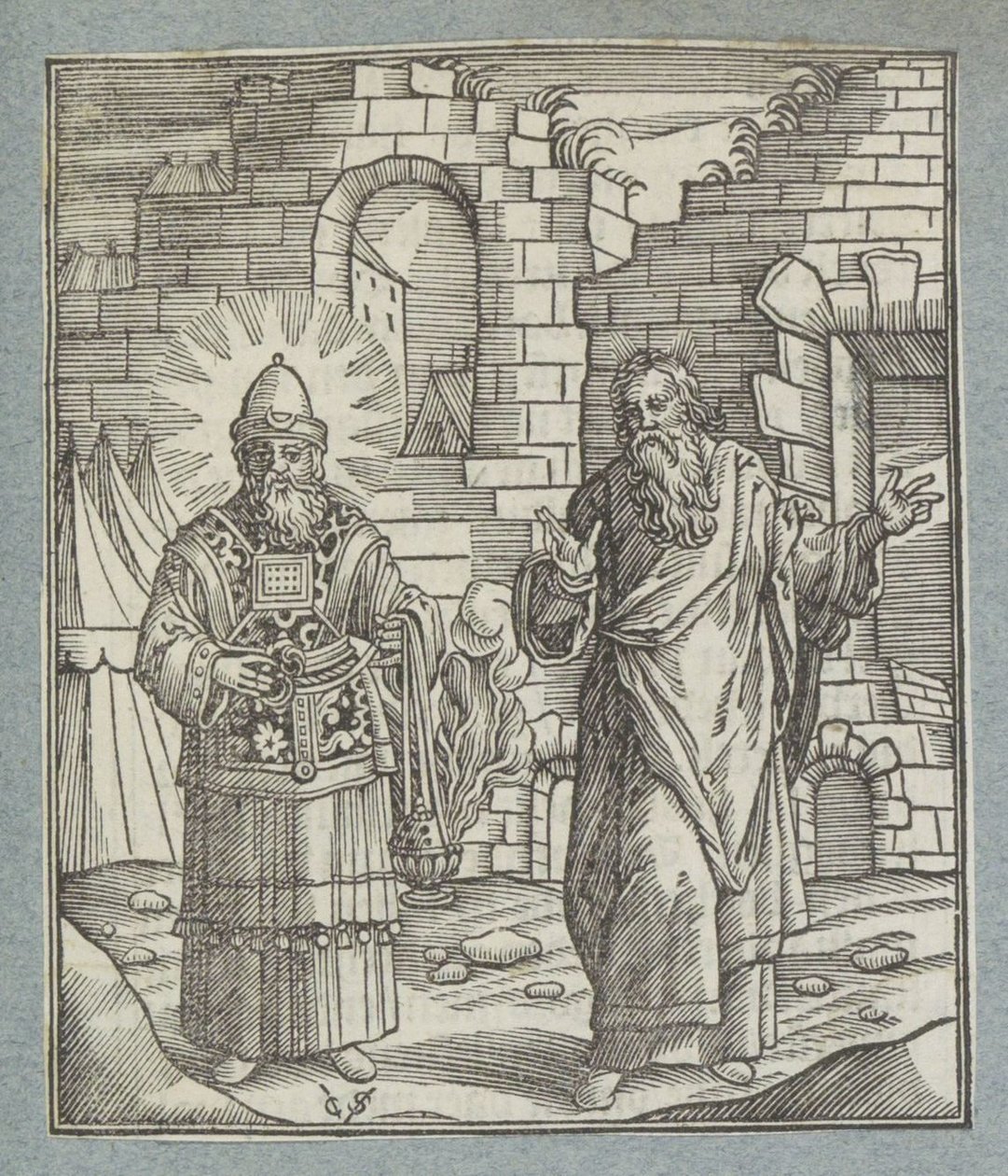 Priestly Garments by Christoffel van Sichem (II)