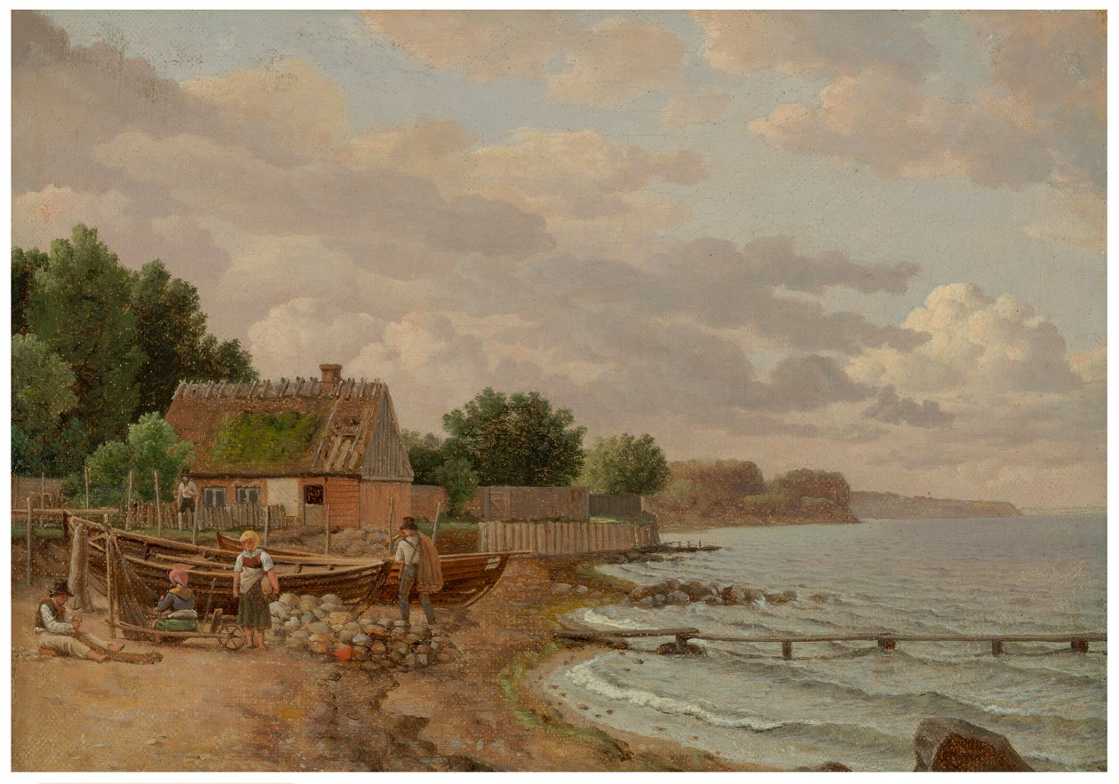 View from Taarbaeck by Christoffer Wilhelm Eckersberg