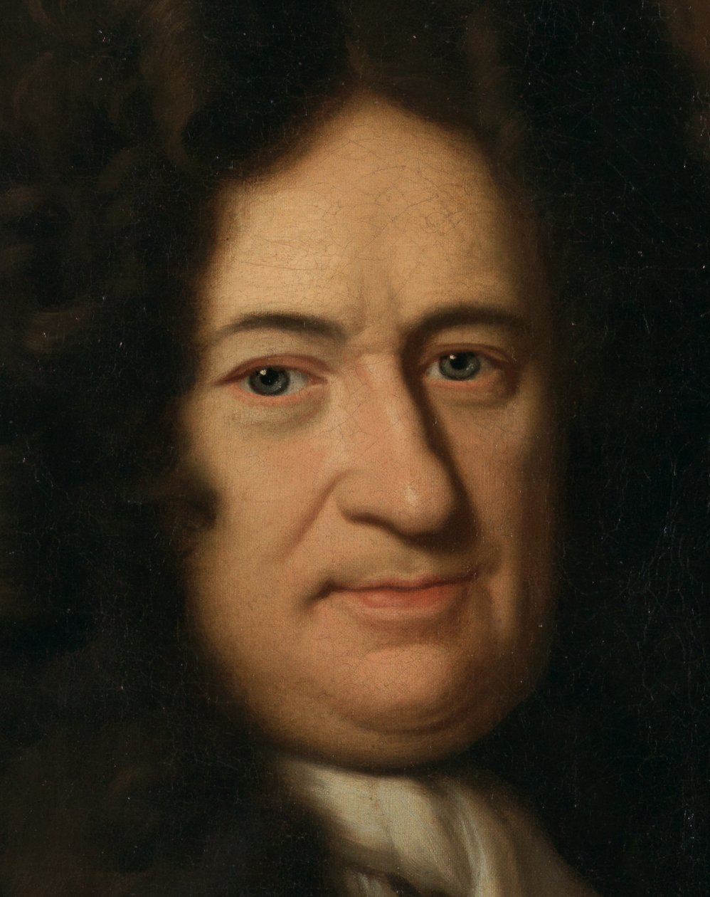 Portrait of Gottfried Leibniz (1646-1716), German Philosopher by Christoph Bernhard Francke