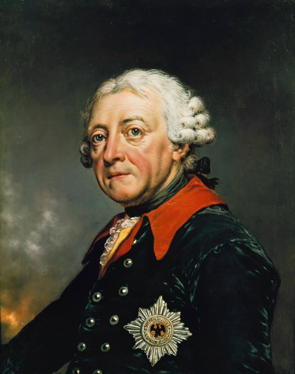Frederick the Great by Christoph Friedrich Reinhold Lisiewski