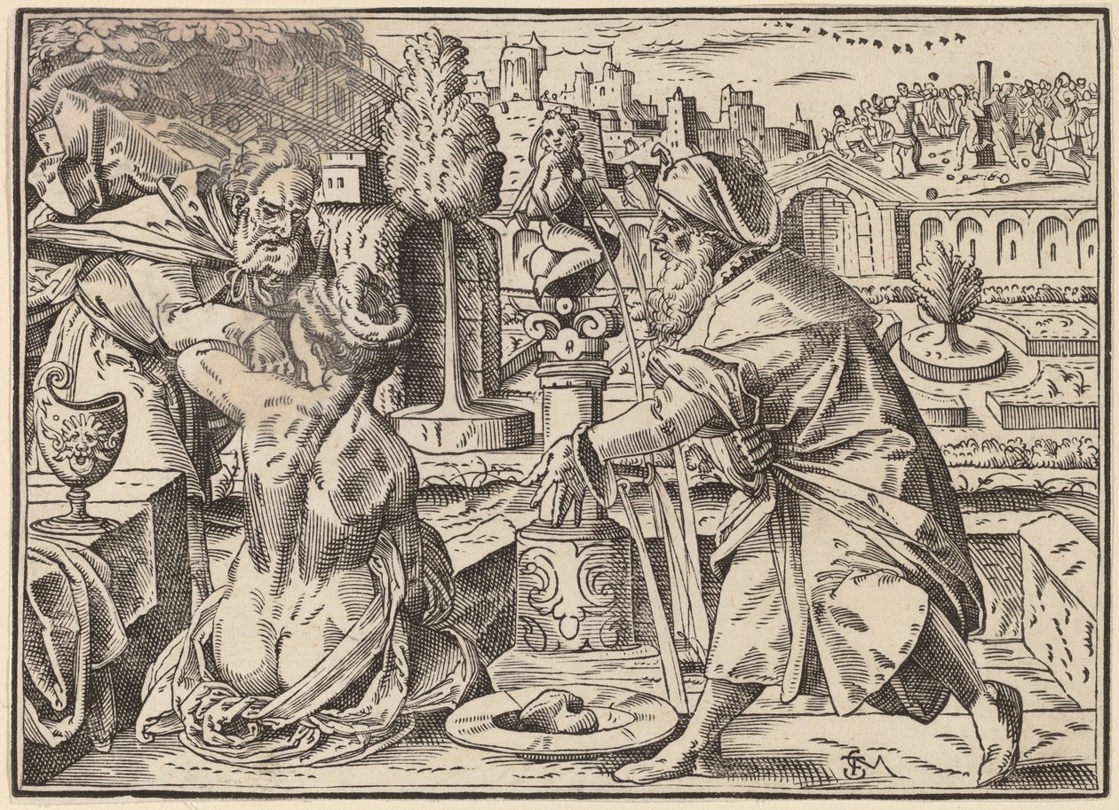 Christ Tells His Disciples of the Last Judgment by Christoph Murer