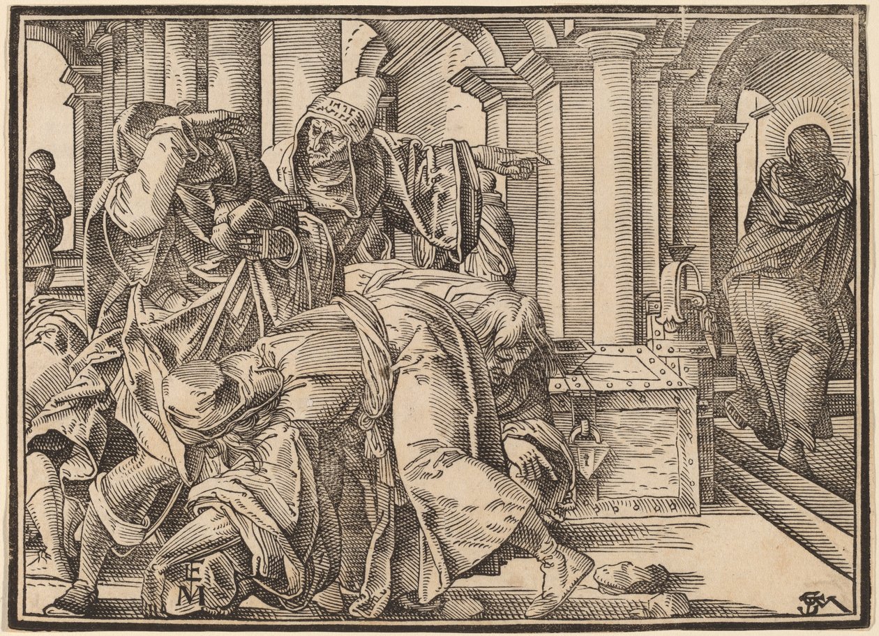 Christ Tells His Disciples of the Last Judgment by Christoph Murer