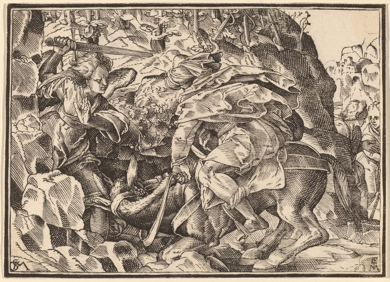 Christ Tells His Disciples of the Last Judgment by Christoph Murer