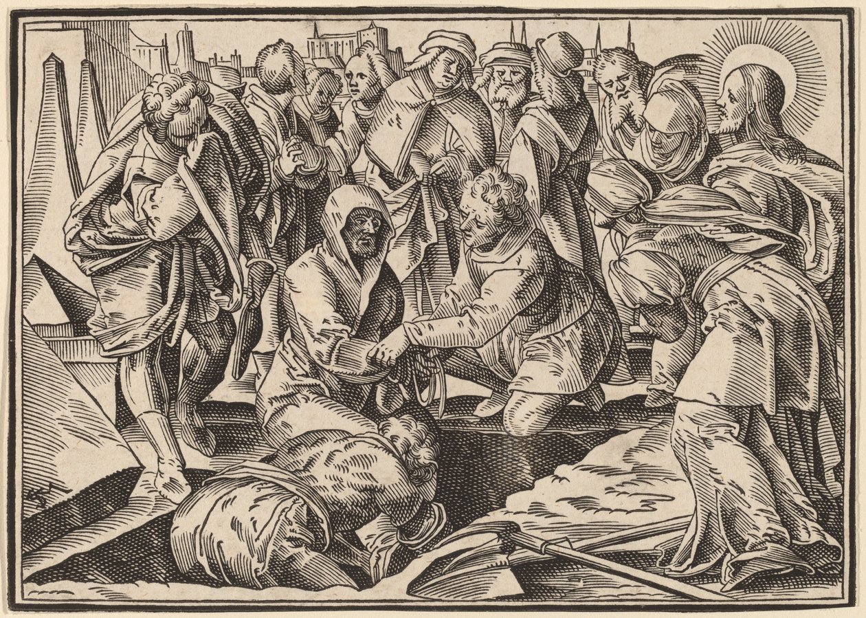 Christ Tells His Disciples of the Last Judgment by Christoph Murer