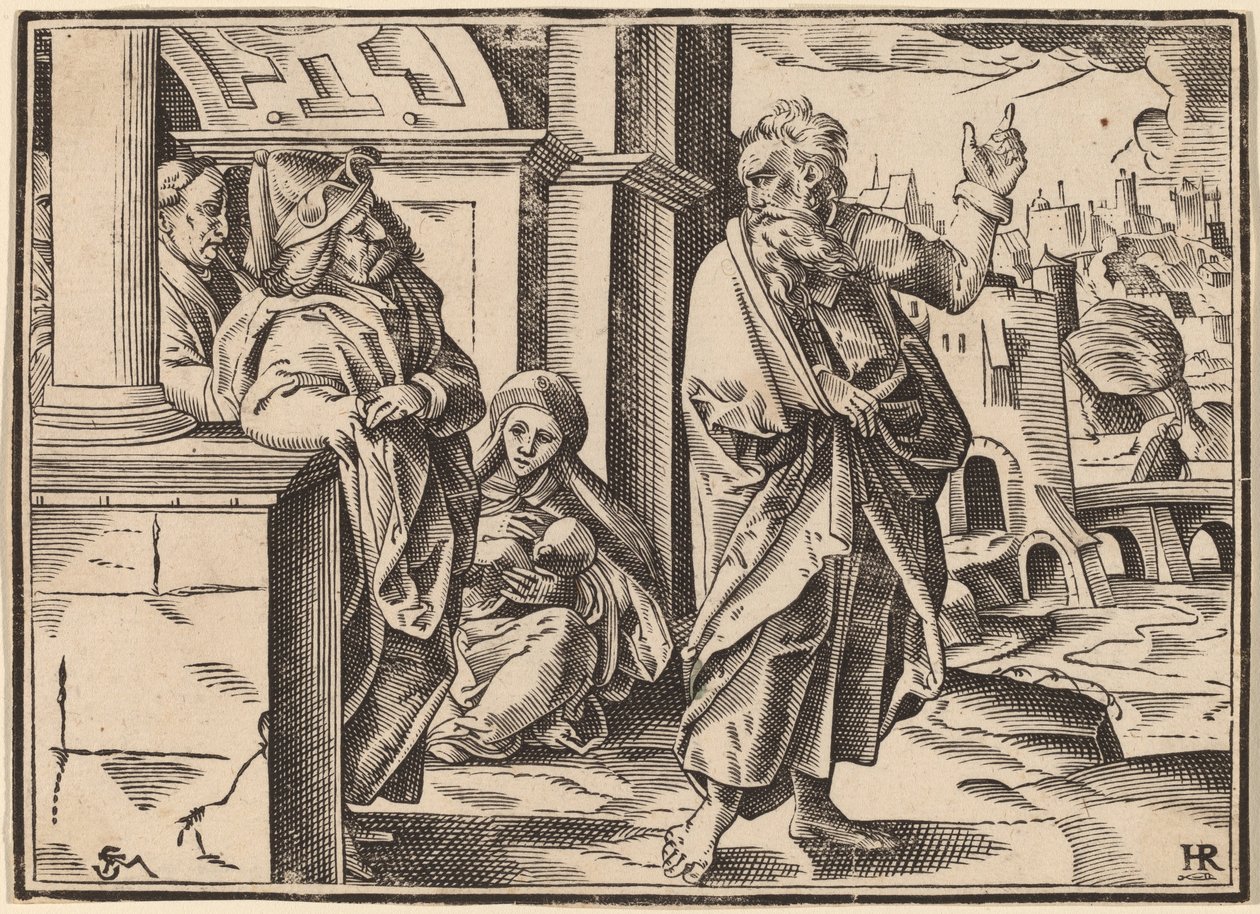 Christ Tells His Disciples of the Last Judgment by Christoph Murer