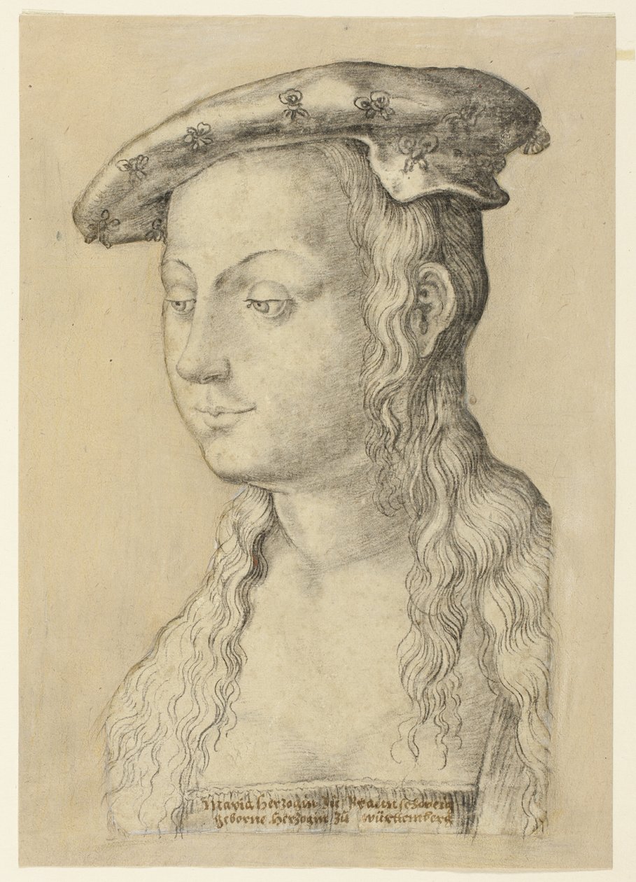 Maria Duchess of Brunswick, Born Duchess of Wurttemburg by Christoph Schwarz