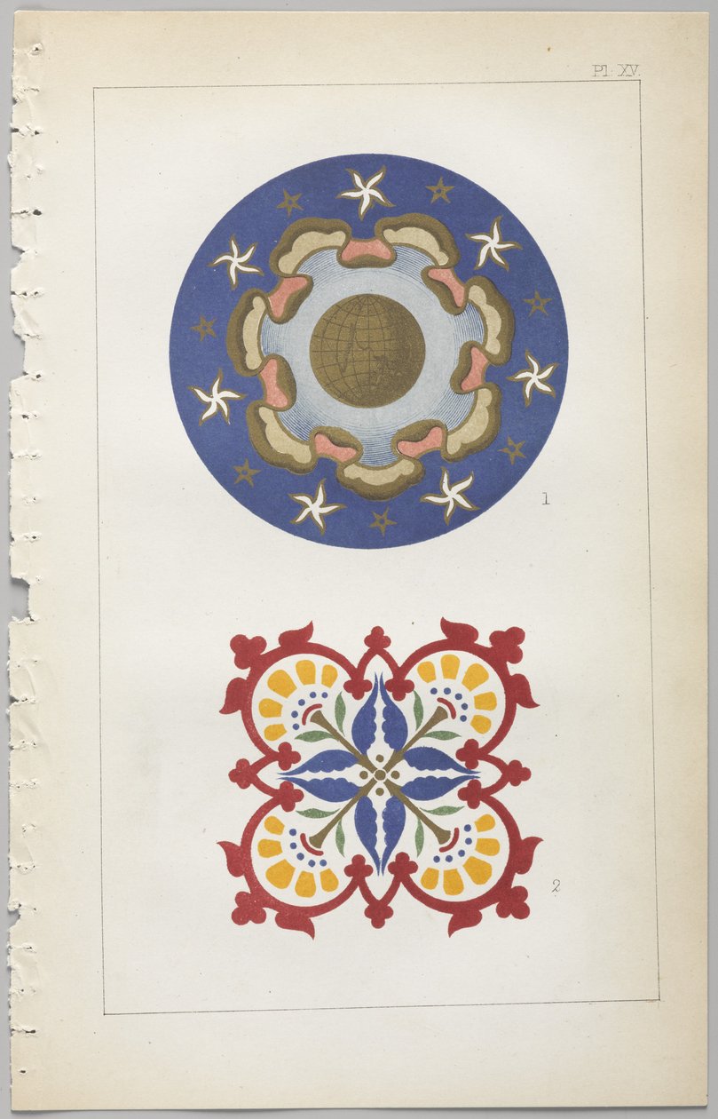 The Art of Decorative Design: With an Appendix, Giving the Hours of the Day at Which Flowers Open, Published by Day & Son, London, 1862 by Christopher Dresser