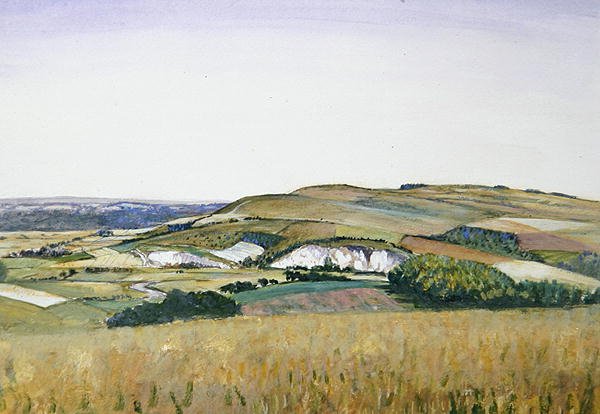 Amberley by Christopher Richard Wynne Nevinson