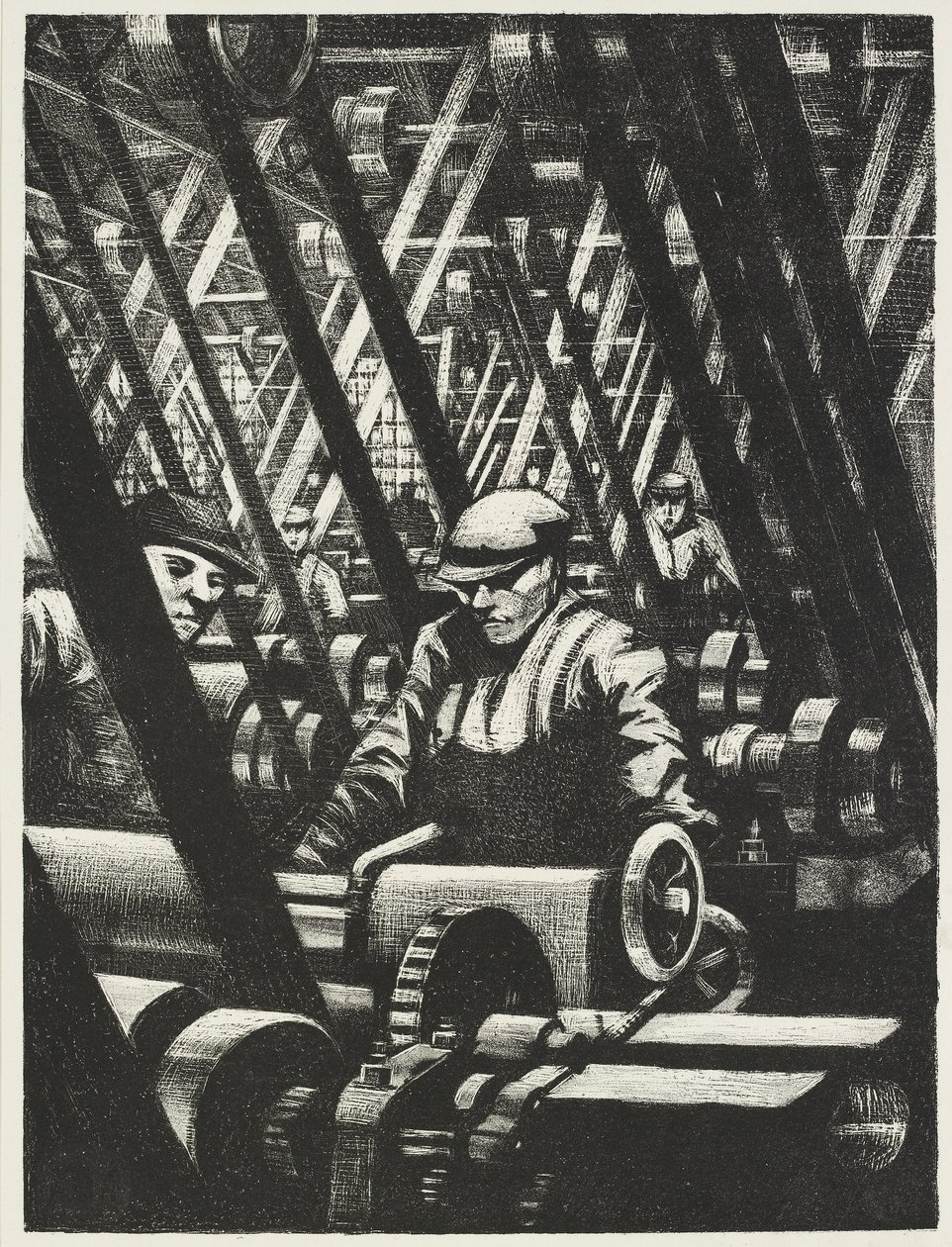 Making the Engine by Christopher Richard Wynne Nevinson