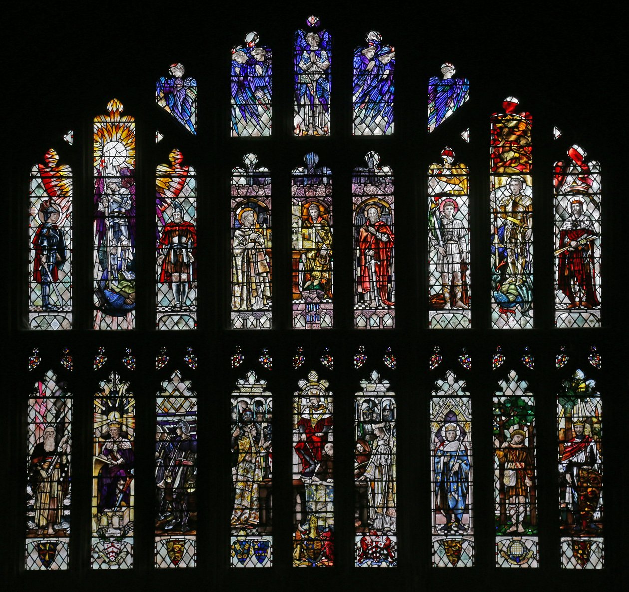The Spirit of God: Chapter House Window by Christopher Whall, 1903 by Christopher Whall