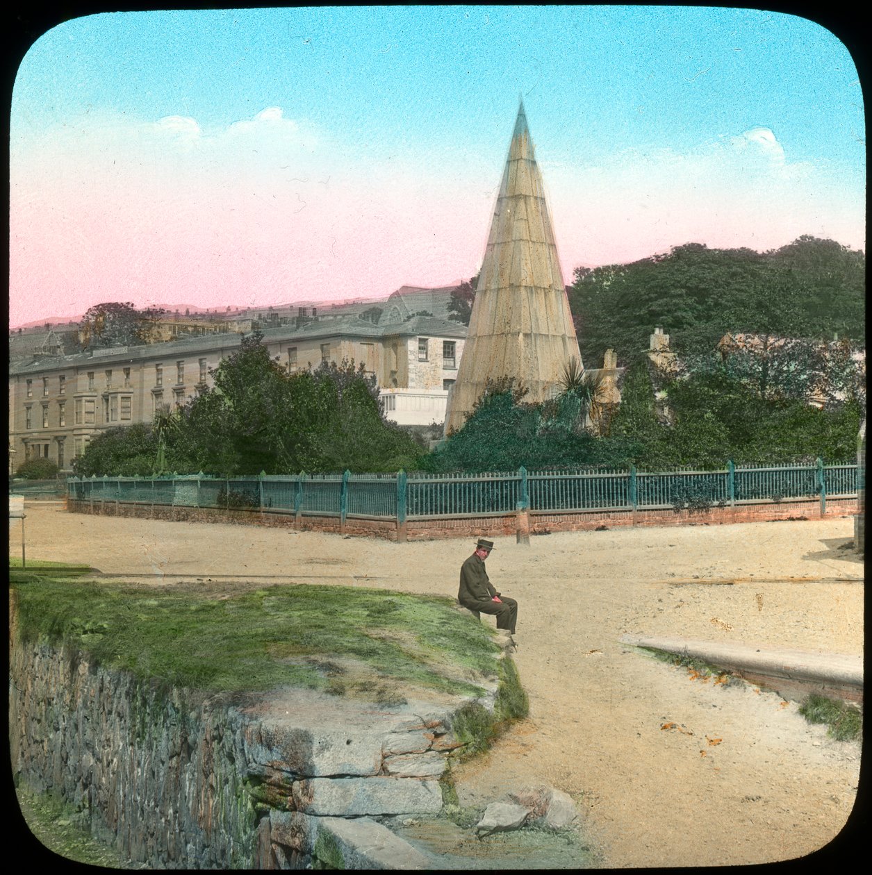Killigrew Monument, Falmouth, Cornwall, Late 19th or Early 20th Century by Church Army Lantern Department