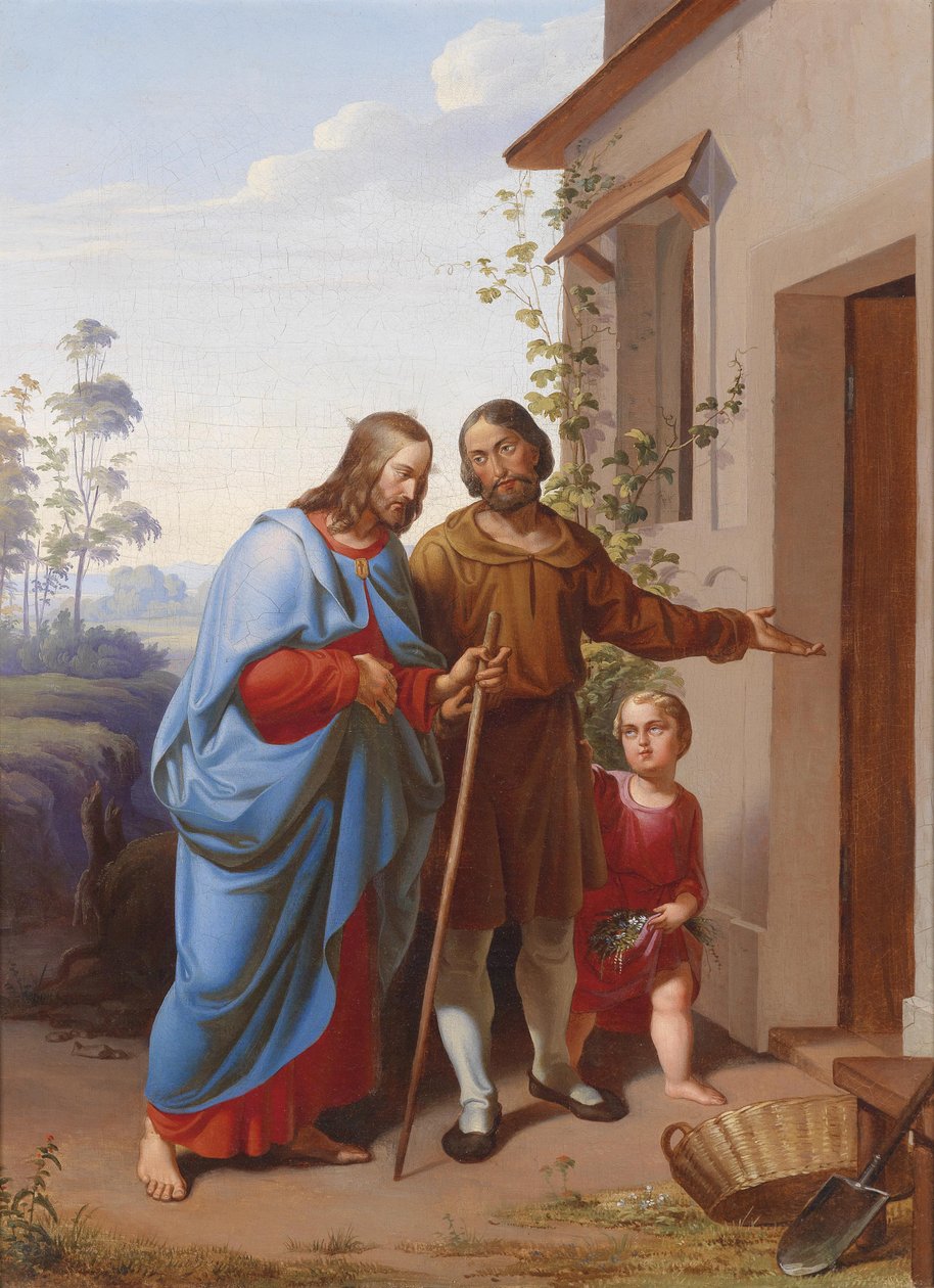 Christ is Welcome by Circle of Eduard von Engerth