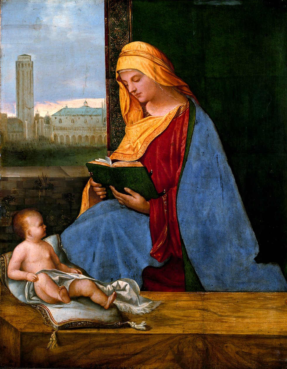 The Virgin and Child with a View of Venice (The Tallard Madonna) by circle of Giorgione
