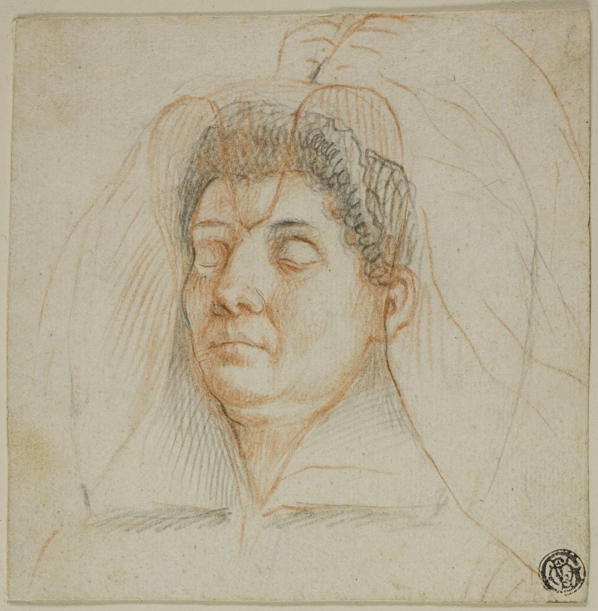 Death Mask of a Woman by Circle of Lavinia Fontana
