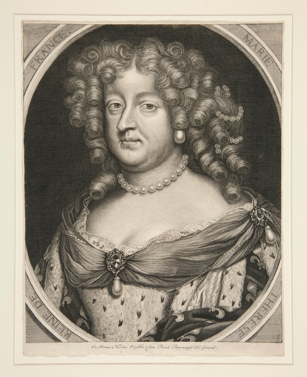 Marie Therese, Queen of France by Claes Jansz. Visscher
