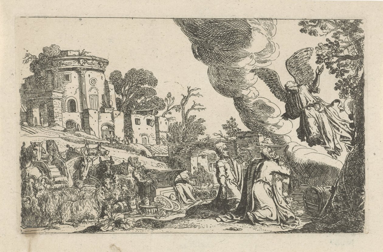 The Angel Bids Farewell to Tobias by Claes Moeyaert