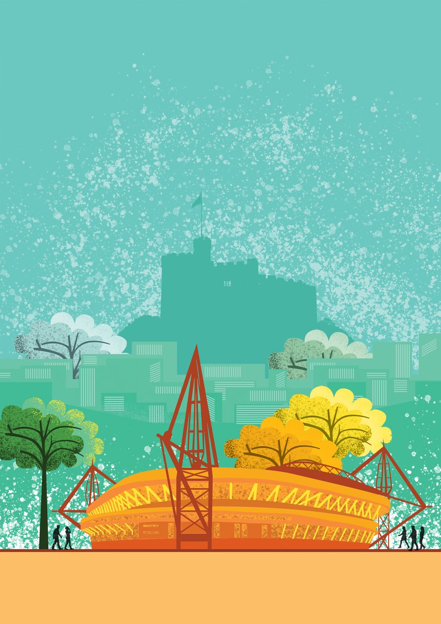 Cardiff Sports and Entertainment Stadium, 2025 by Claire Huntley