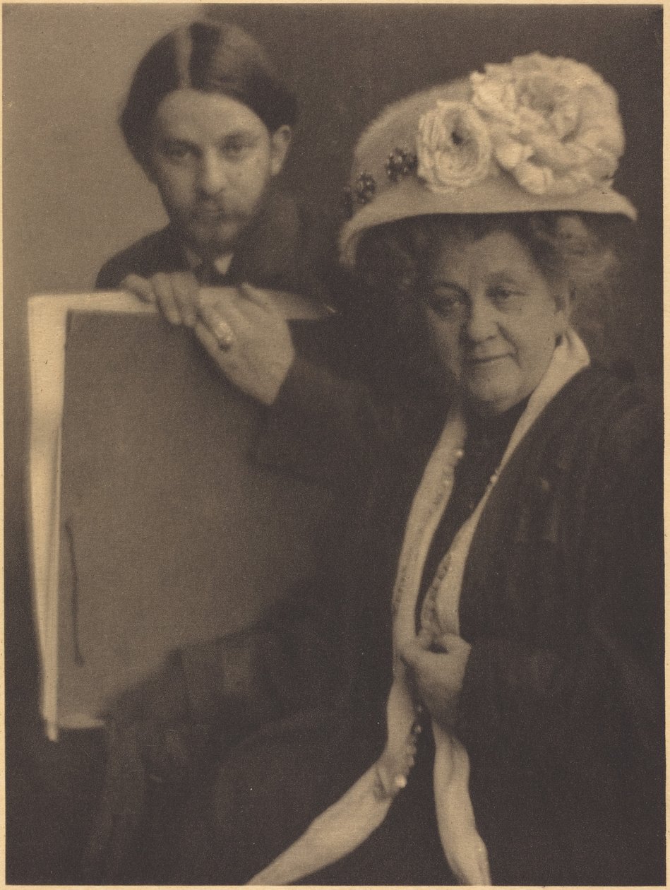 Alvin Langdon Coburn and His Mother by Clarence Henry White