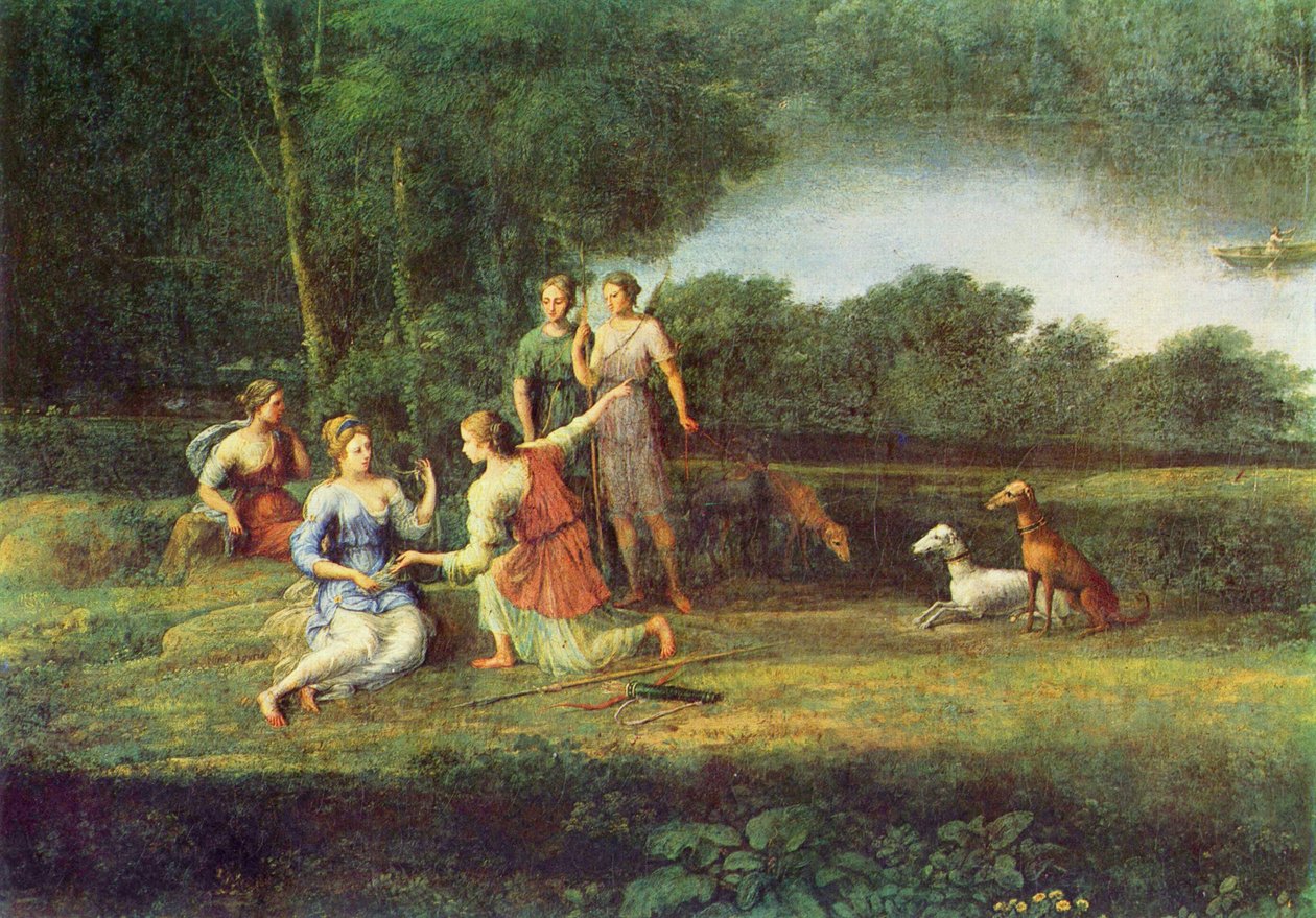 Egeria Mourns Numa by Claude Lorrain