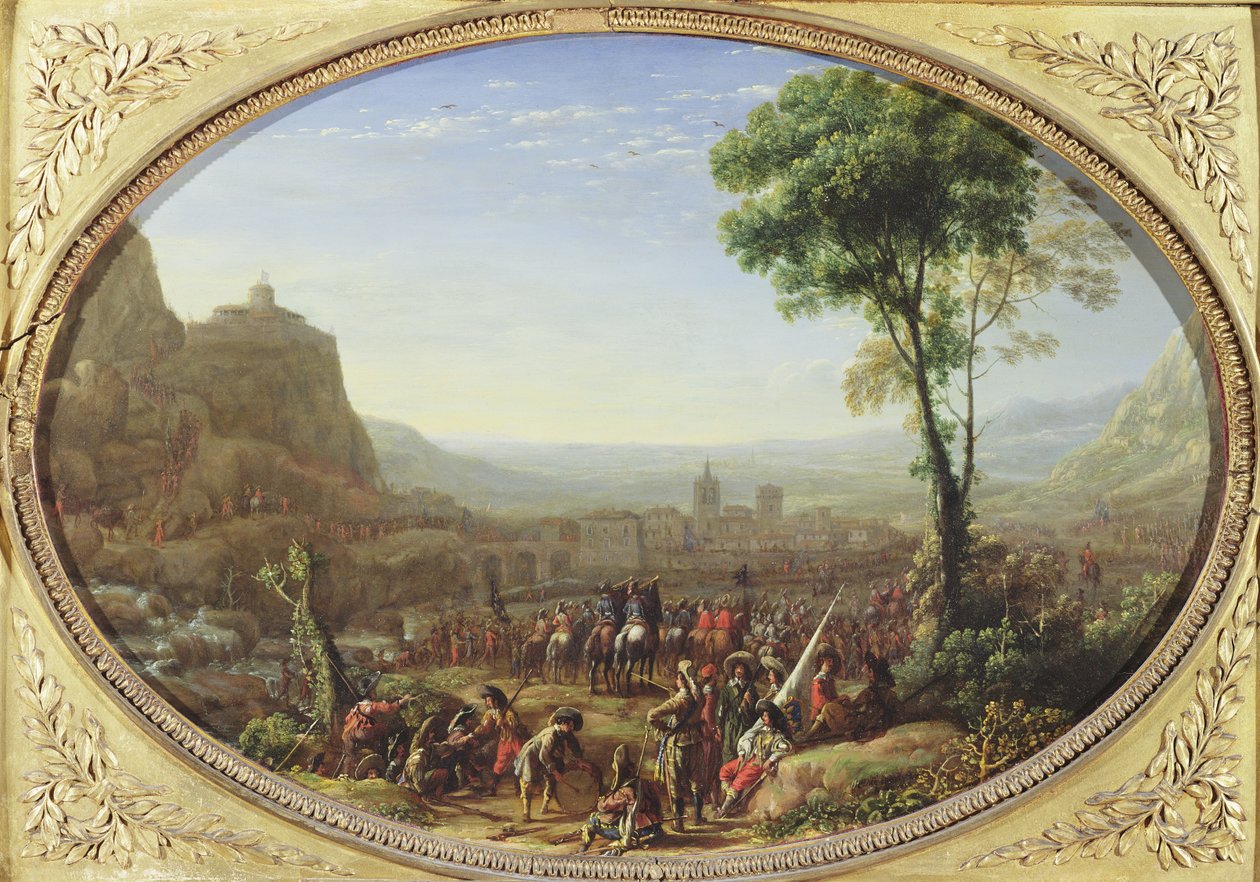 The Pass of Susa Taken by Louis XIII in 1629 by Claude Lorrain