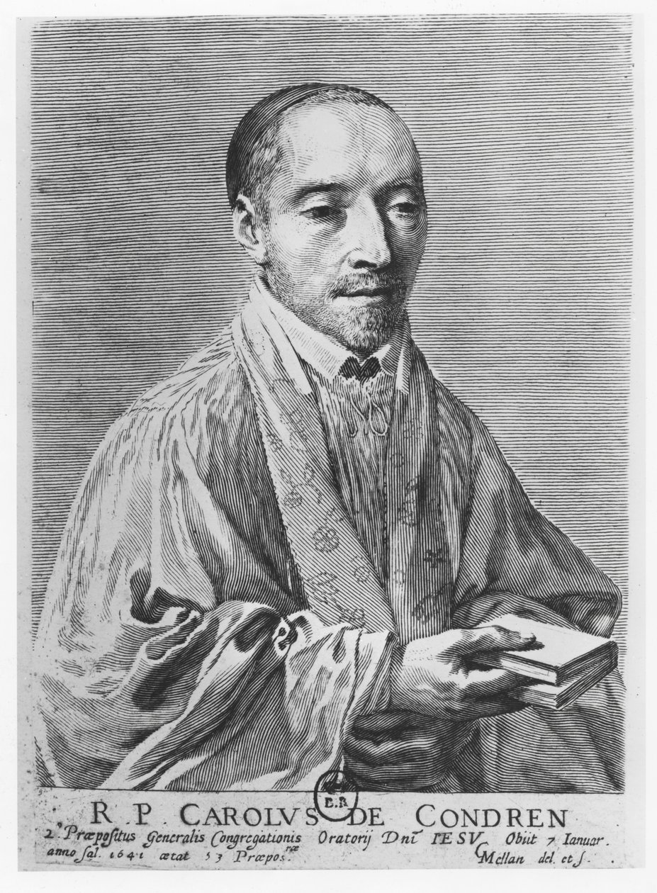 Charles de Condren by Claude Mellan: Buy fine art print