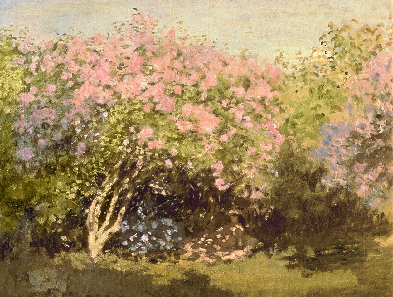 Lilac in the Sun by Claude Monet