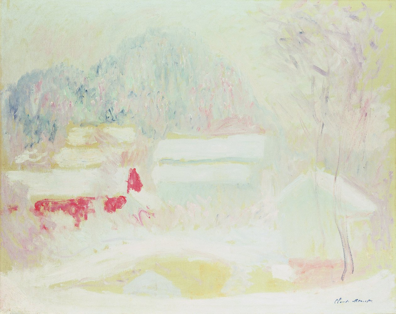 Sandviken, Norway, 1895 by Claude Monet