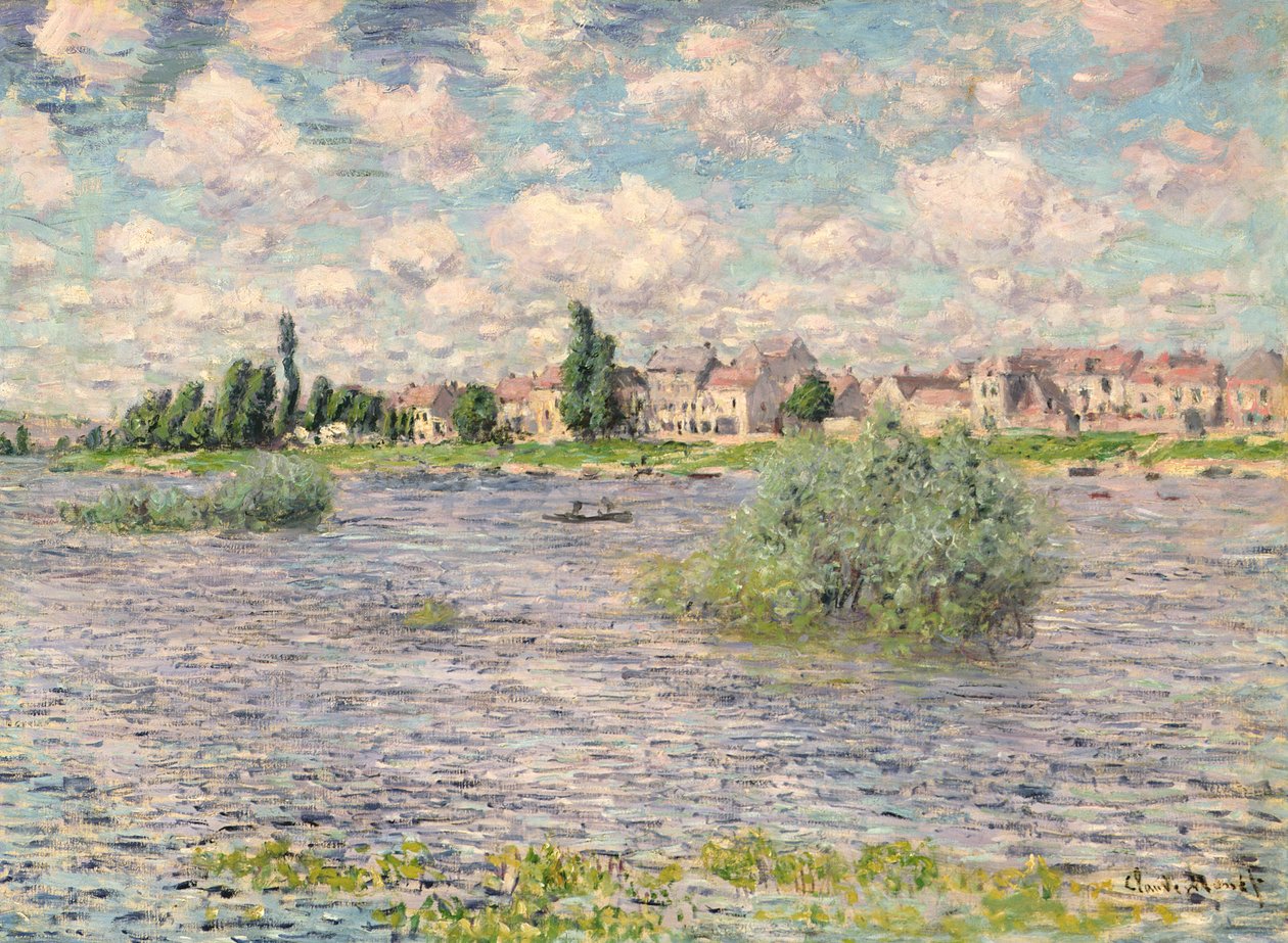Seine at Lavacourt by Claude Monet