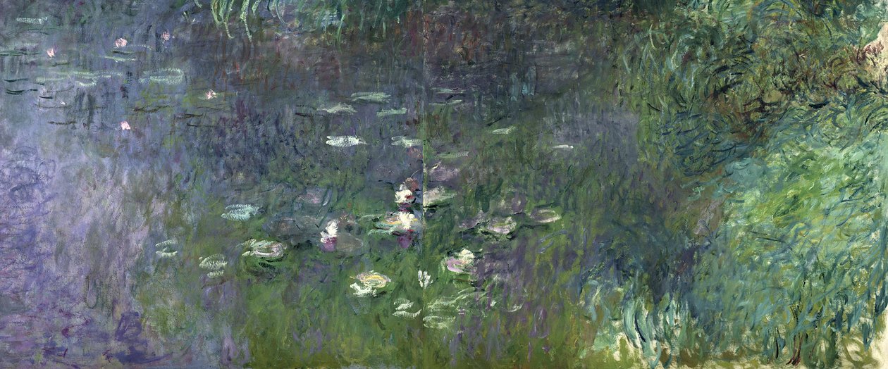 Waterlilies: Morning, 1914-18 (right section) by Claude Monet
