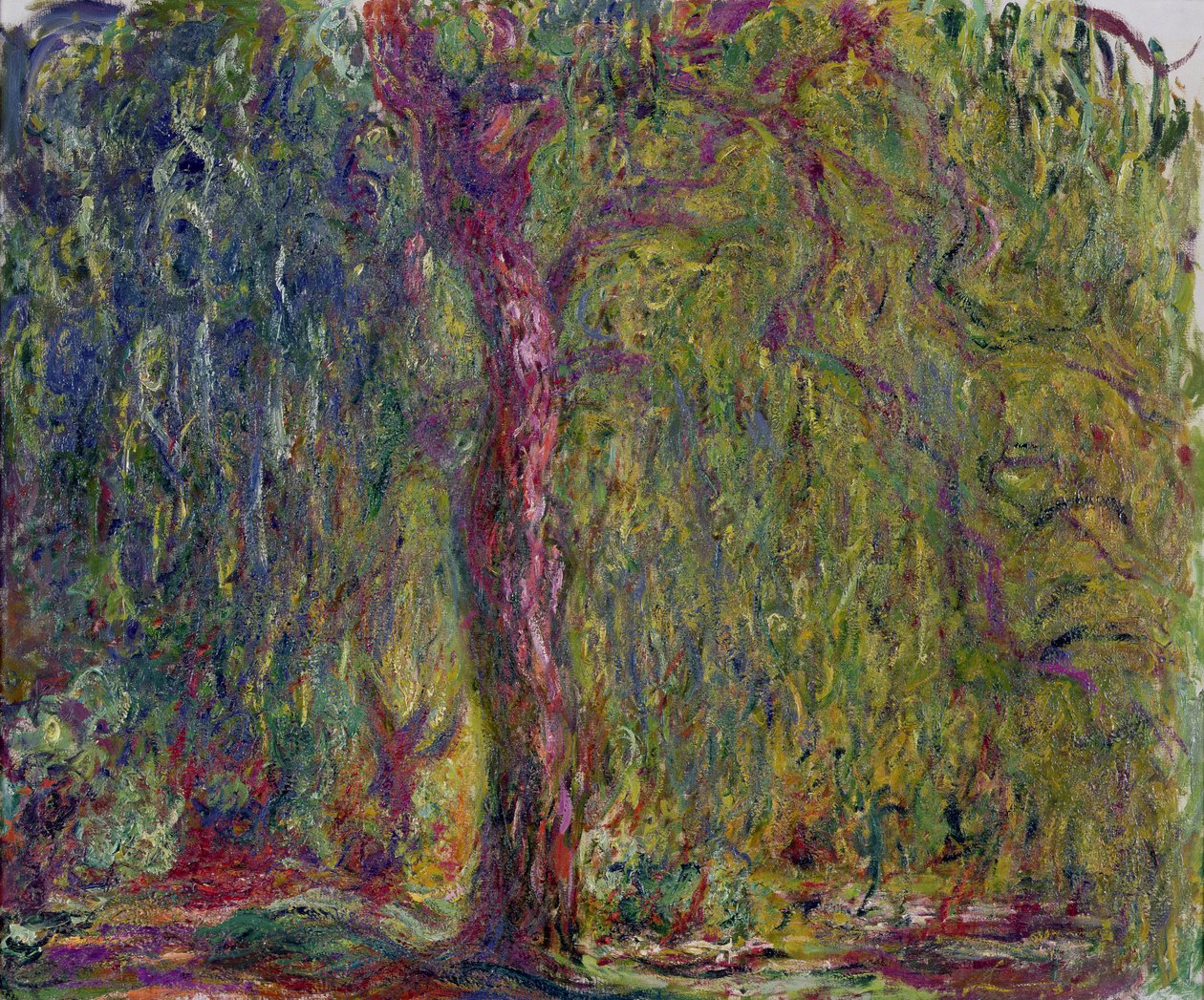Weeping Willow by Claude Monet
