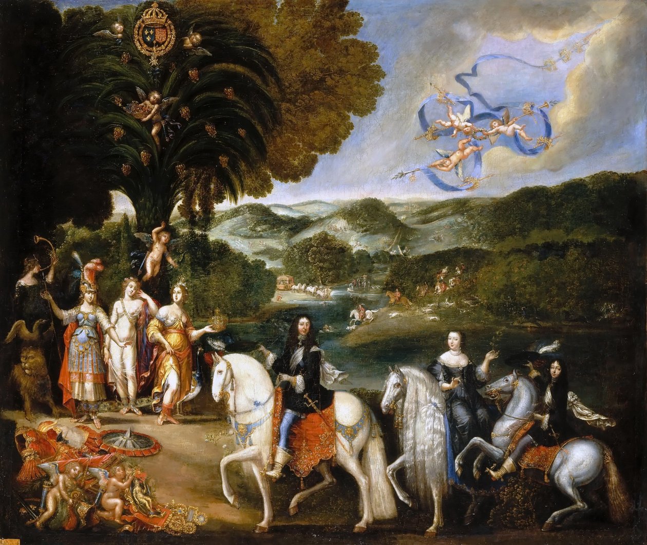 Allegory of the Treaty of the Pyrenees by Claude Deruet