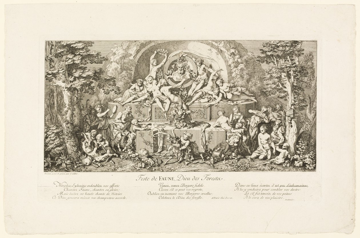 Faun Festival by Claude Gillot