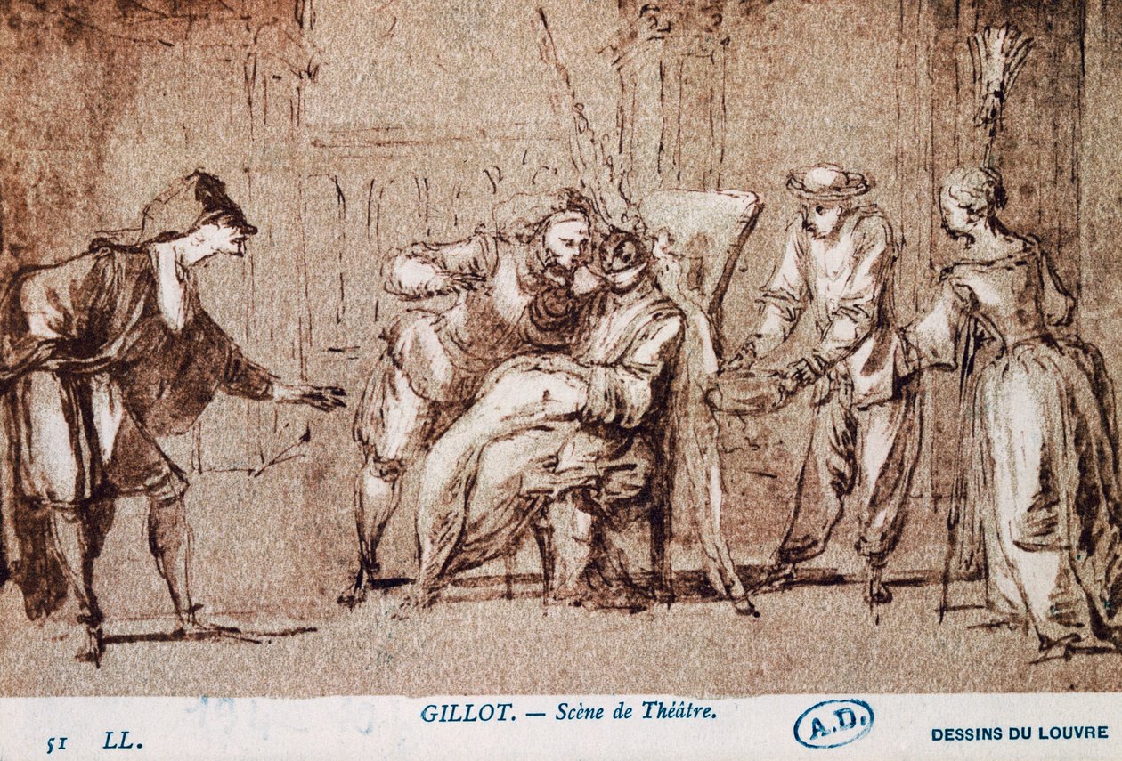 Theatre performance by Claude Gillot