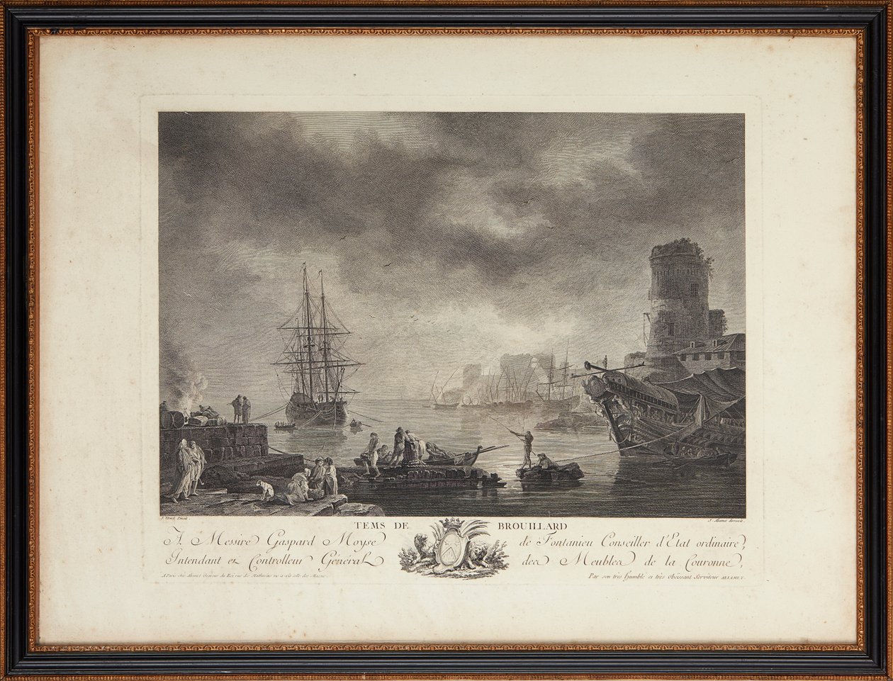 French Steel Engravings by Claude Joseph (after) Vernet