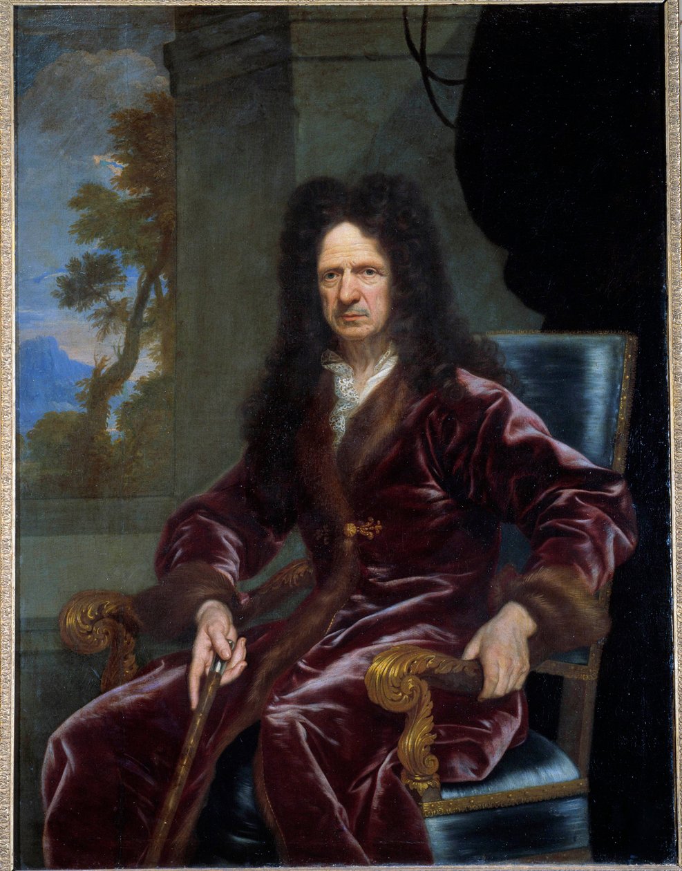 Portrait of Andre Le Notre by Claude Lefebvre
