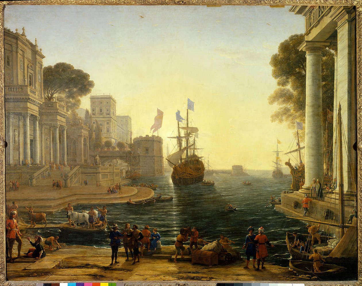 Ulysses gives Chryseis to his father by Claude Lorrain