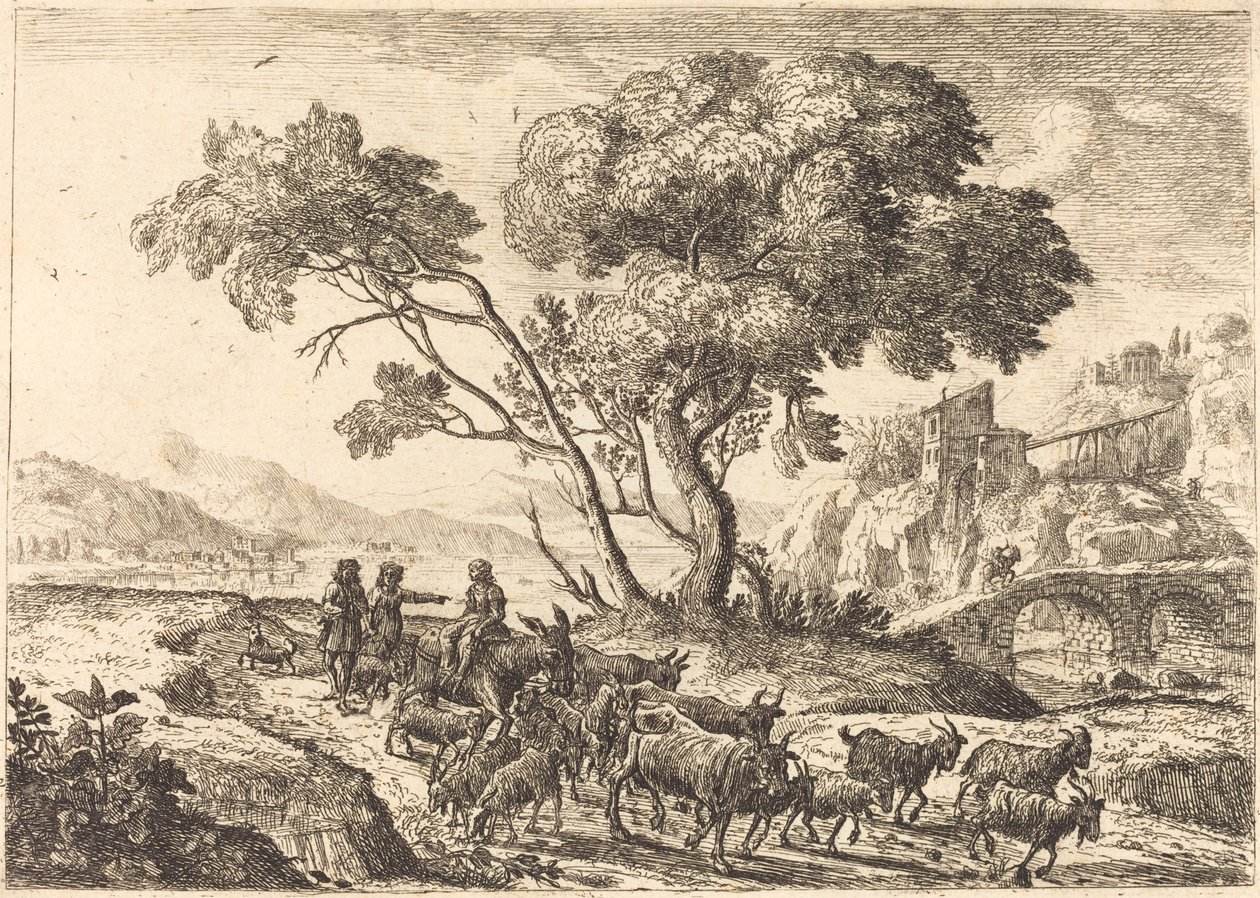 Departure for the Fields by Claude Lorrain
