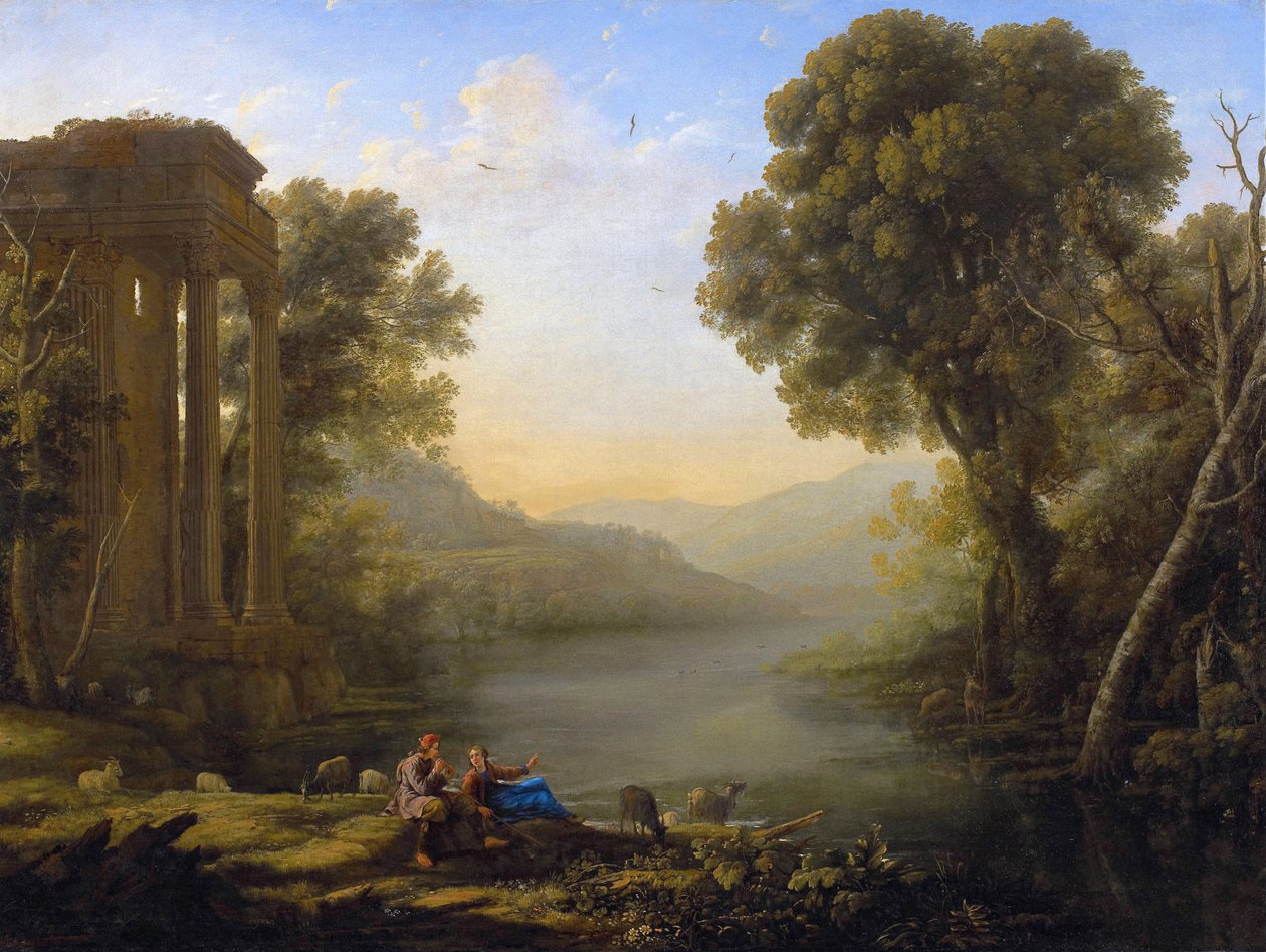 Pastoral Landscape by Claude Lorrain