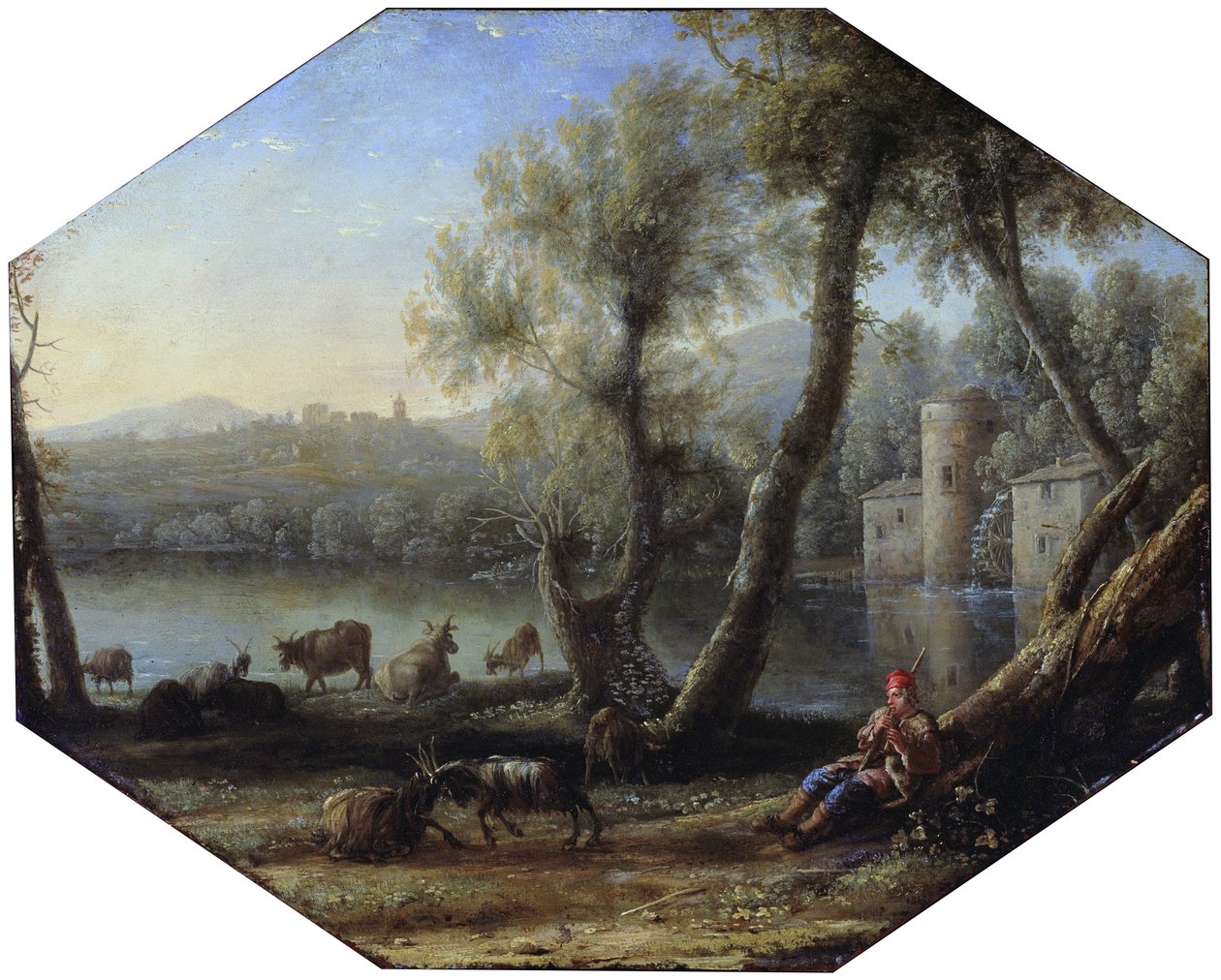 Pastoral Landscape by Claude Lorrain