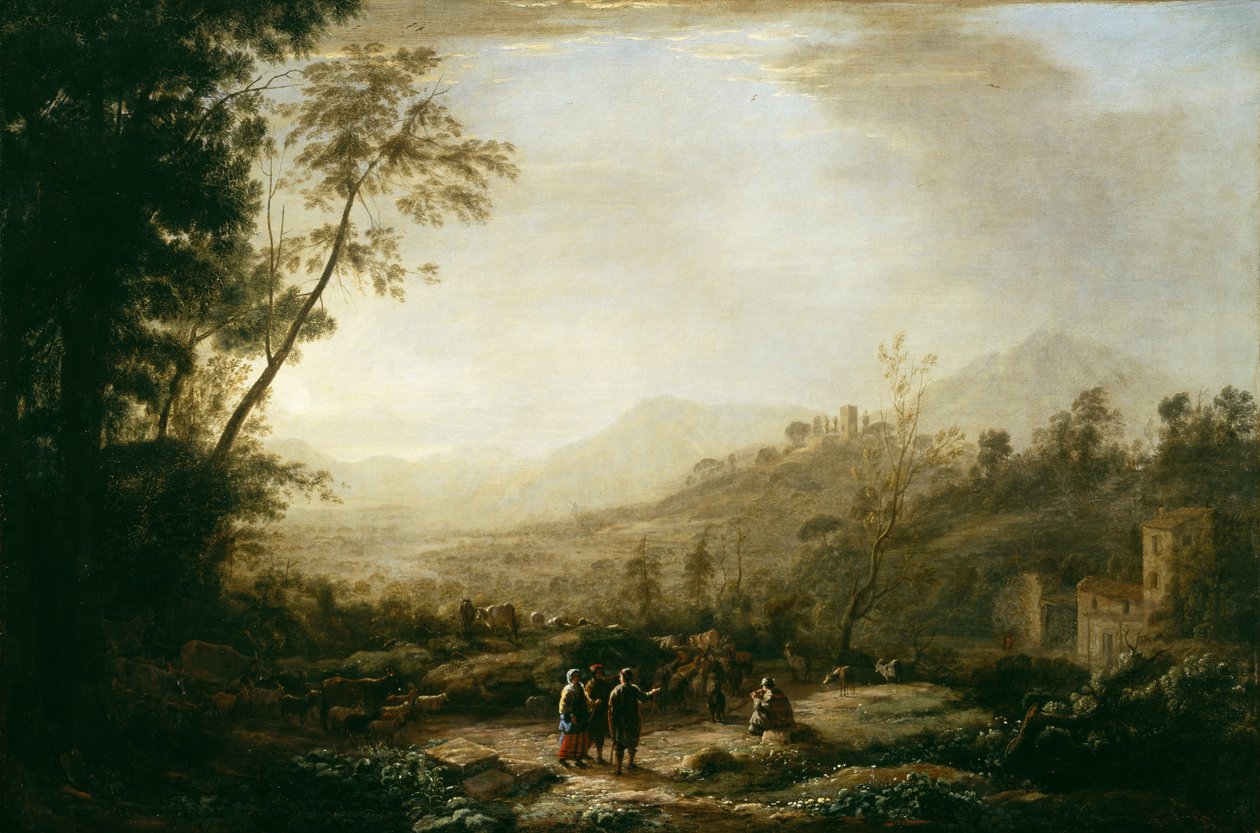 Sunrise by Claude Lorrain