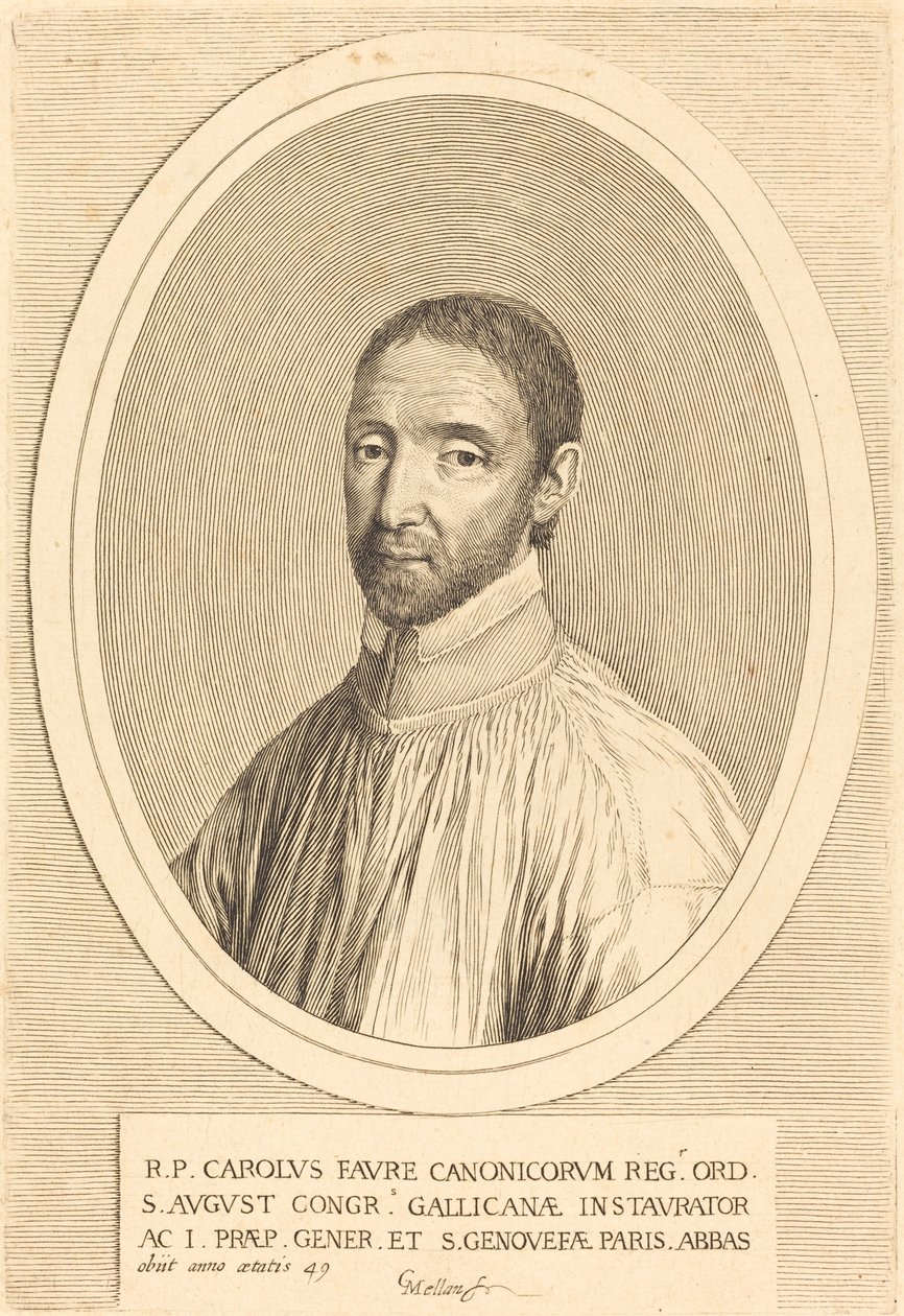 Charles Favre by Claude Mellan