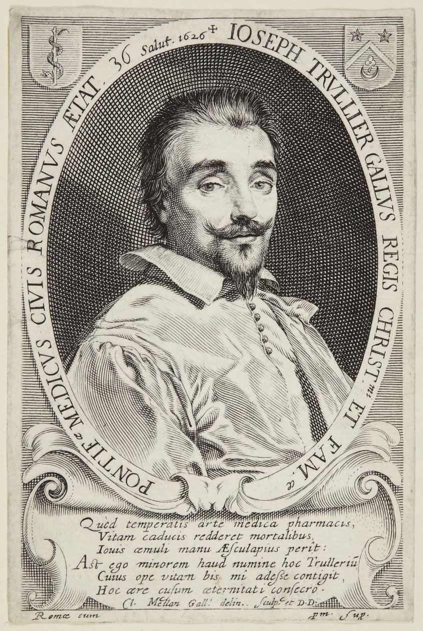 Joseph Trullier by Claude Mellan