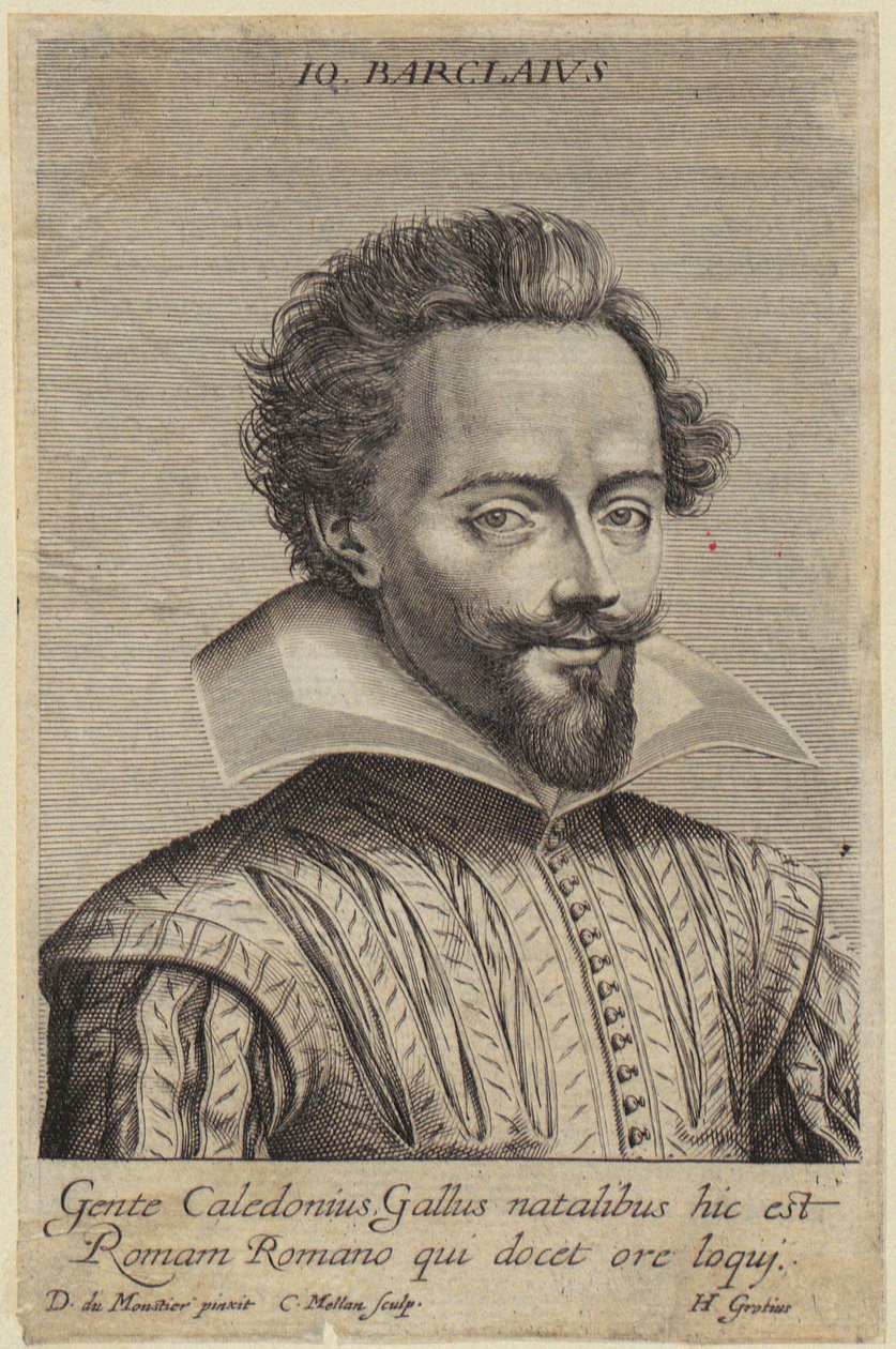 Portrait of Jean Barclay by Claude Mellan