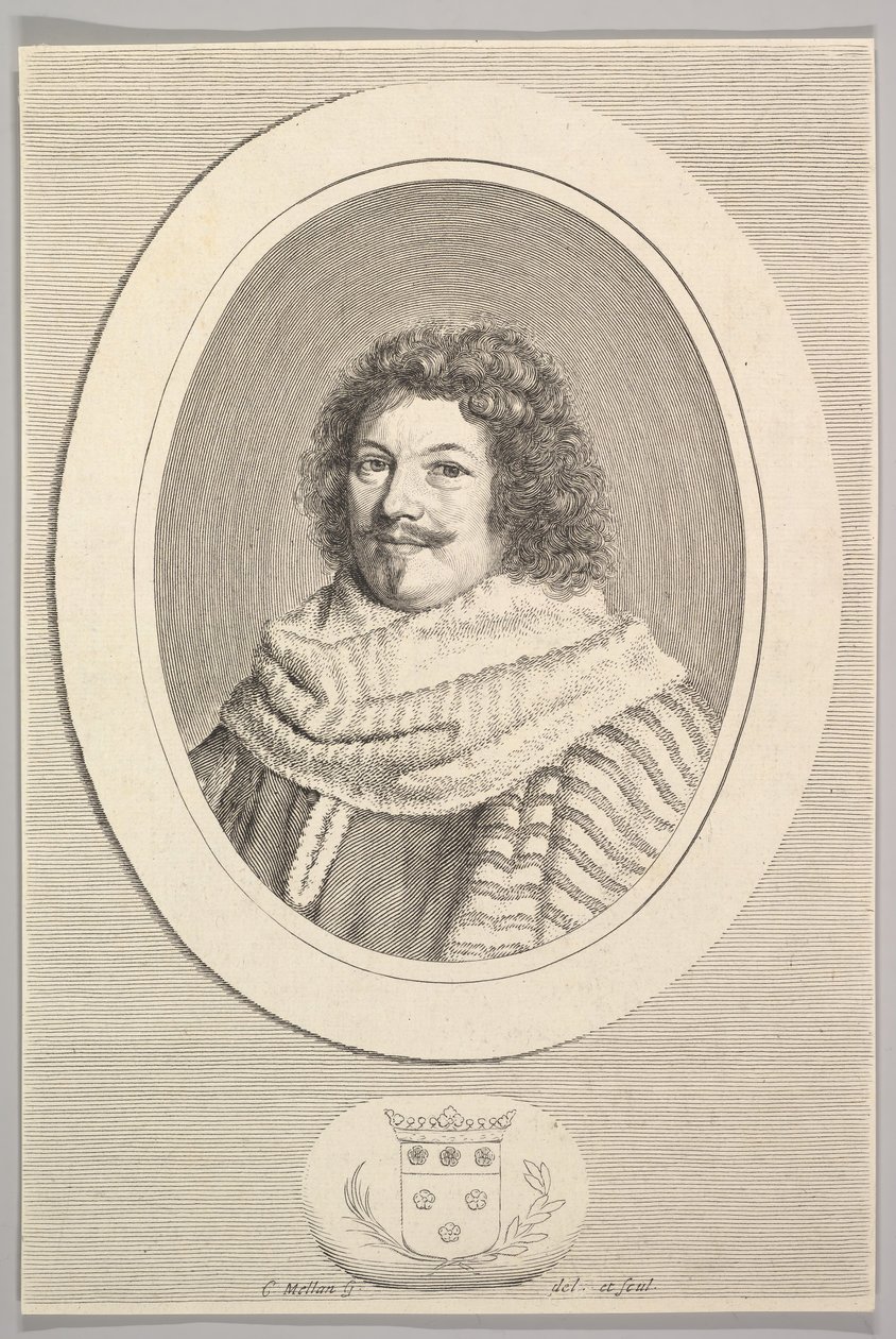 René de Longueil, Marquis de Maisons by Claude Mellan