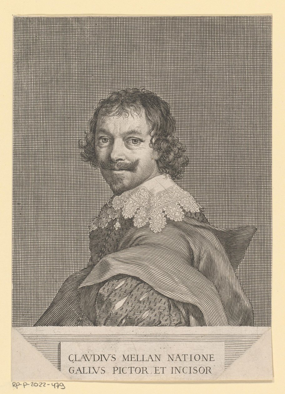 Self-Portrait by Claude Mellan