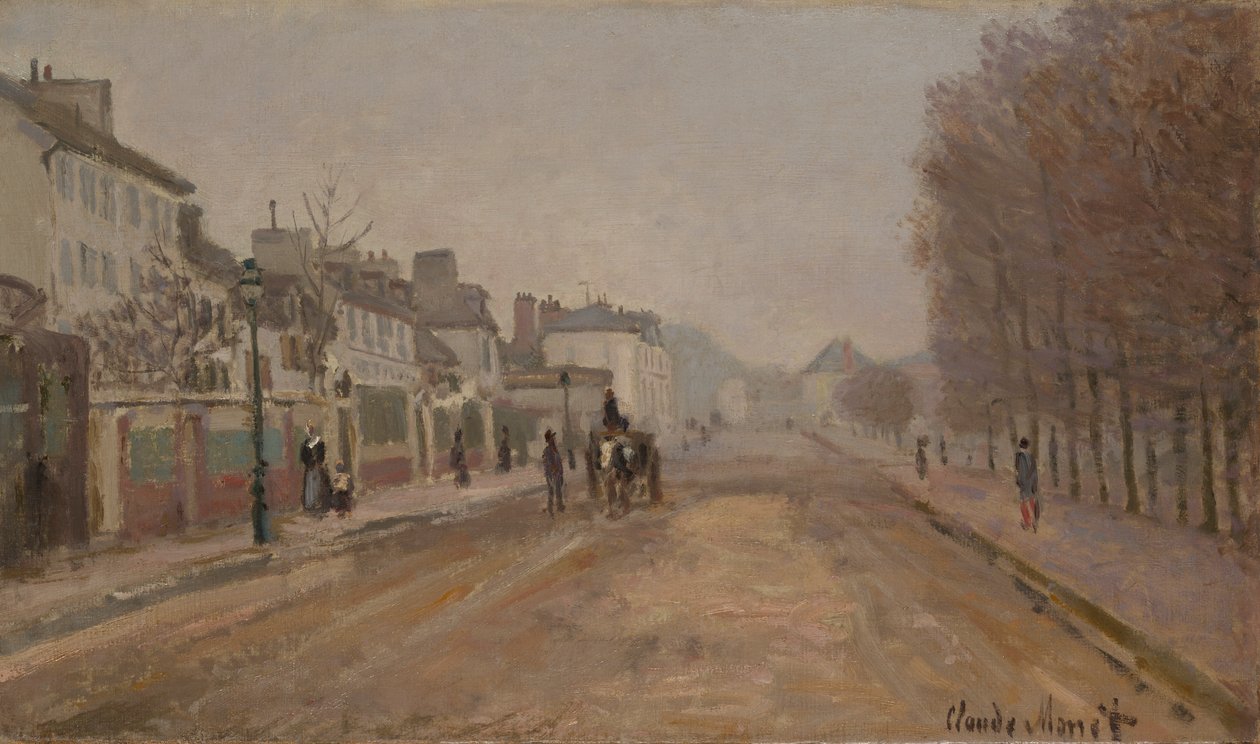 Boulevard Héloïse, Argenteuil by Claude Monet