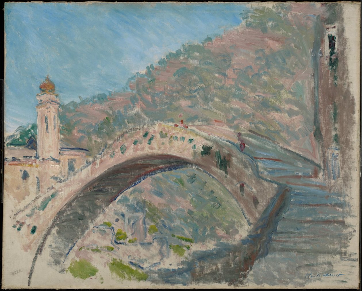 Bridge at Dolceacqua by Claude Monet
