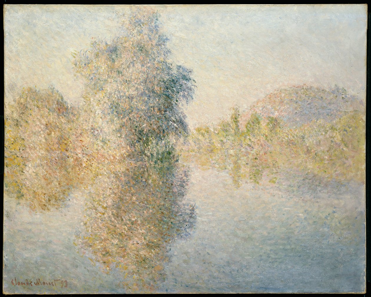 Early Morning on the Seine at Giverny by Claude Monet